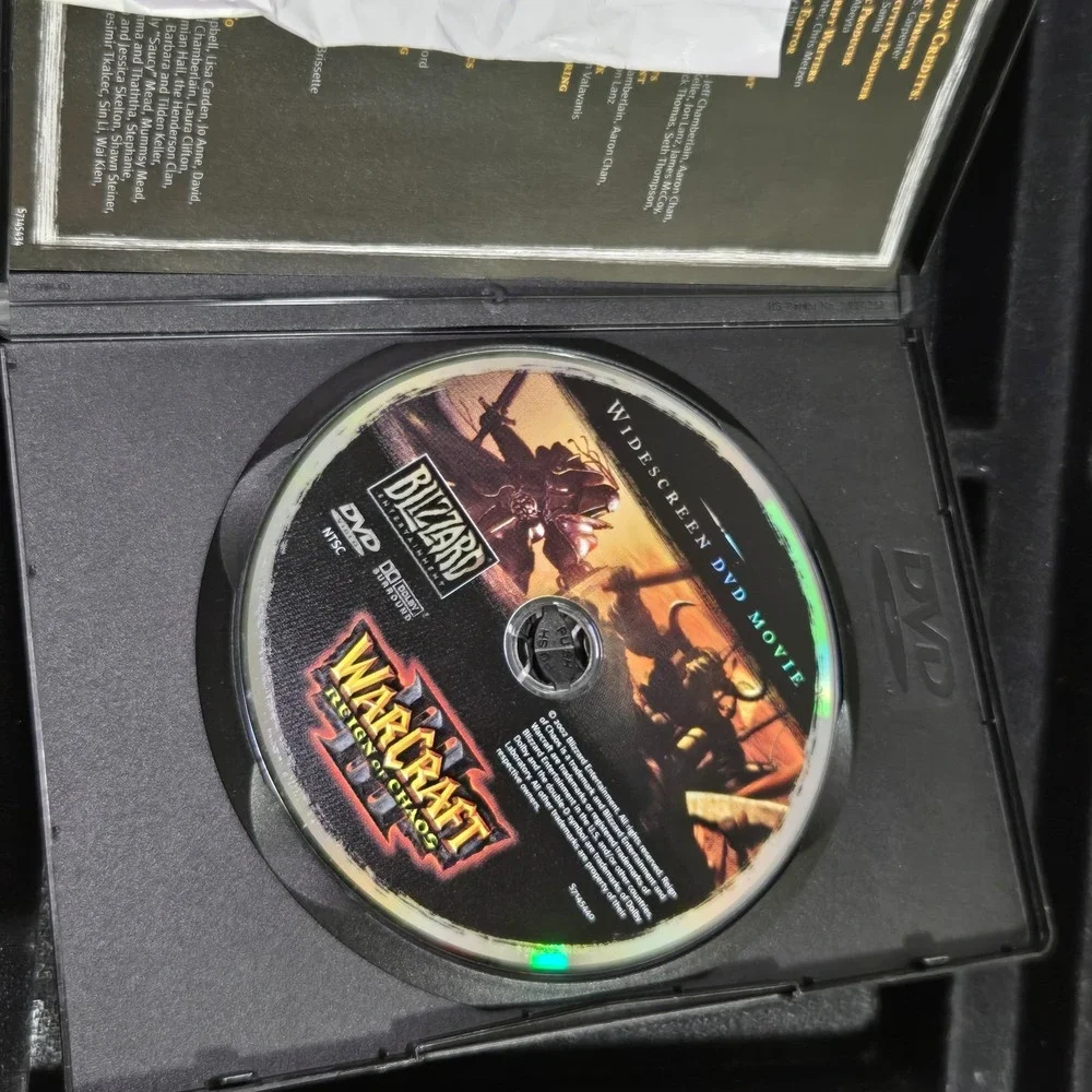 WARCRAFT III 3 Reign of Chaos Game Collector's Edition Blizzard Box Set